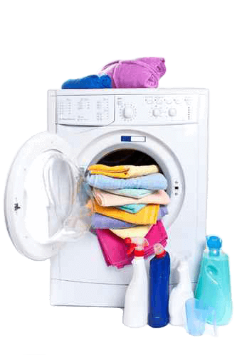 how to rinse clothes in washing machine